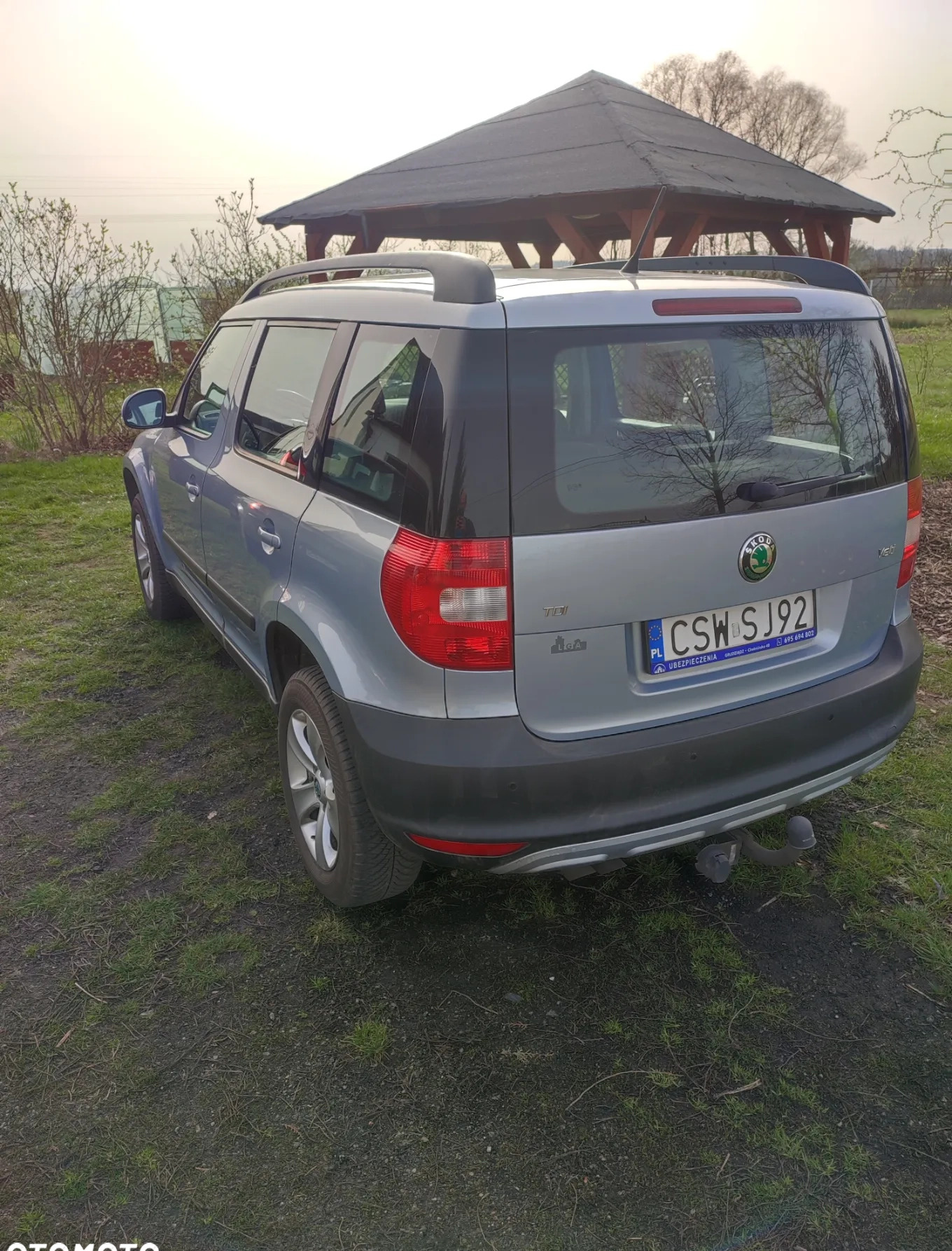 Skoda Yeti cena 23500 przebieg: 297608, rok produkcji 2011 z Grudziądz małe 211